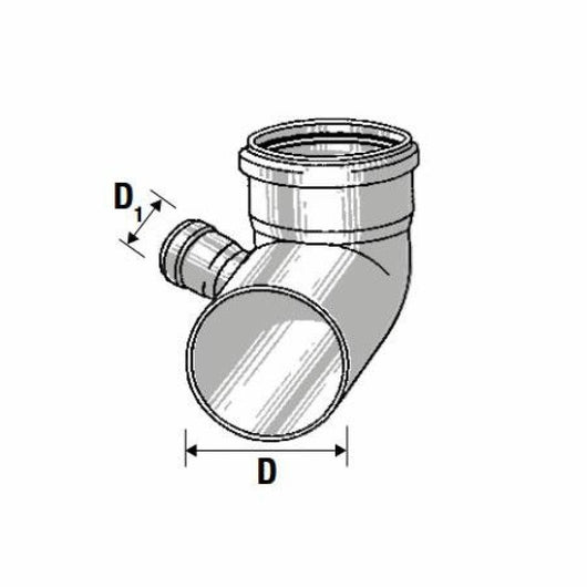 Curva wc htsb d.110 1 attacco de stro d.40 b07wrk6rs6