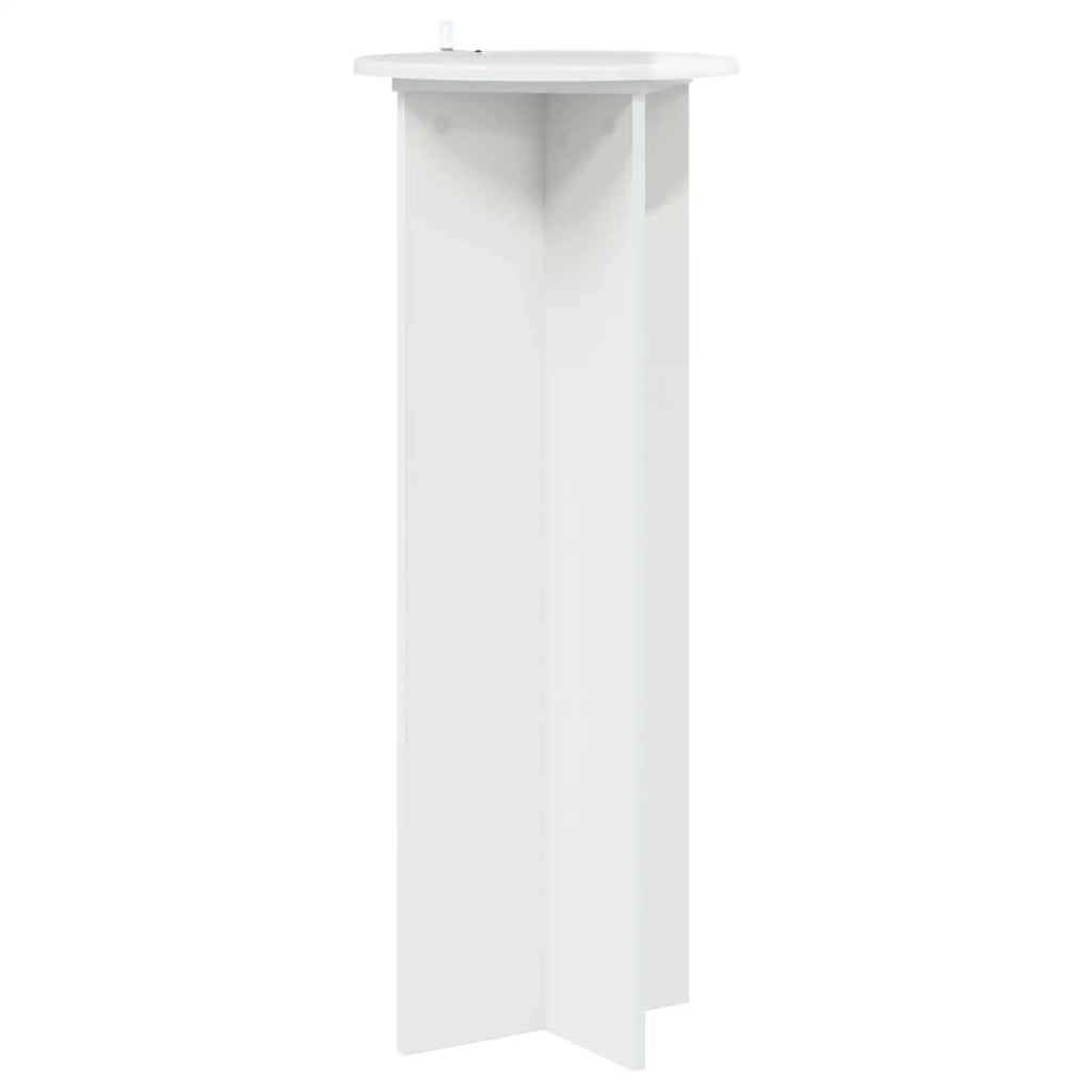 Supporto per piante 2 pcs Bianco Lucido Ø40 x 100 cm 899694