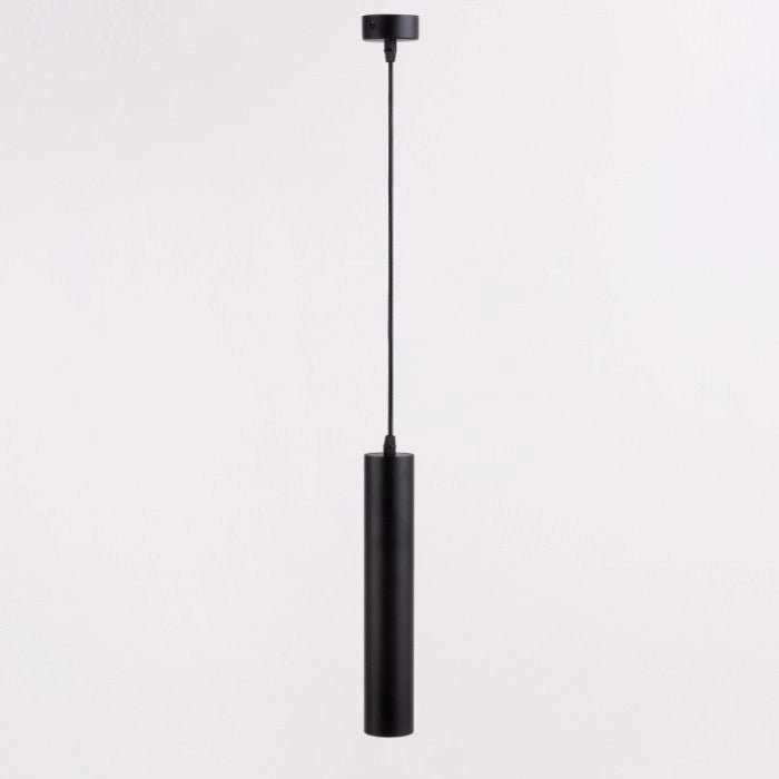 Lampada a sospensione tubo nero 1xGU10 Ecolight