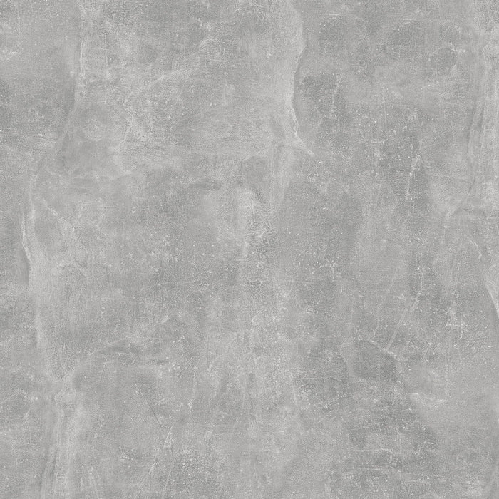 Tavolino Salotto Match 100x55x41 h cm in Truciolare bilaminato Grigio Effetto Cemento