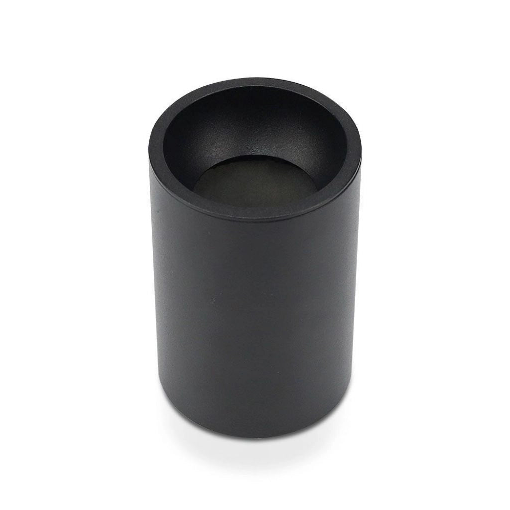 Portafaretto LED Montaggio a Plafone Rotondo GU10 Corpo Nero  SKU:8945