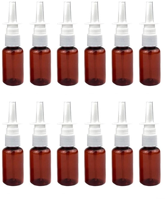 12 Stuks Neusspray Flessen Fijne Mist Sprayers 10ml
