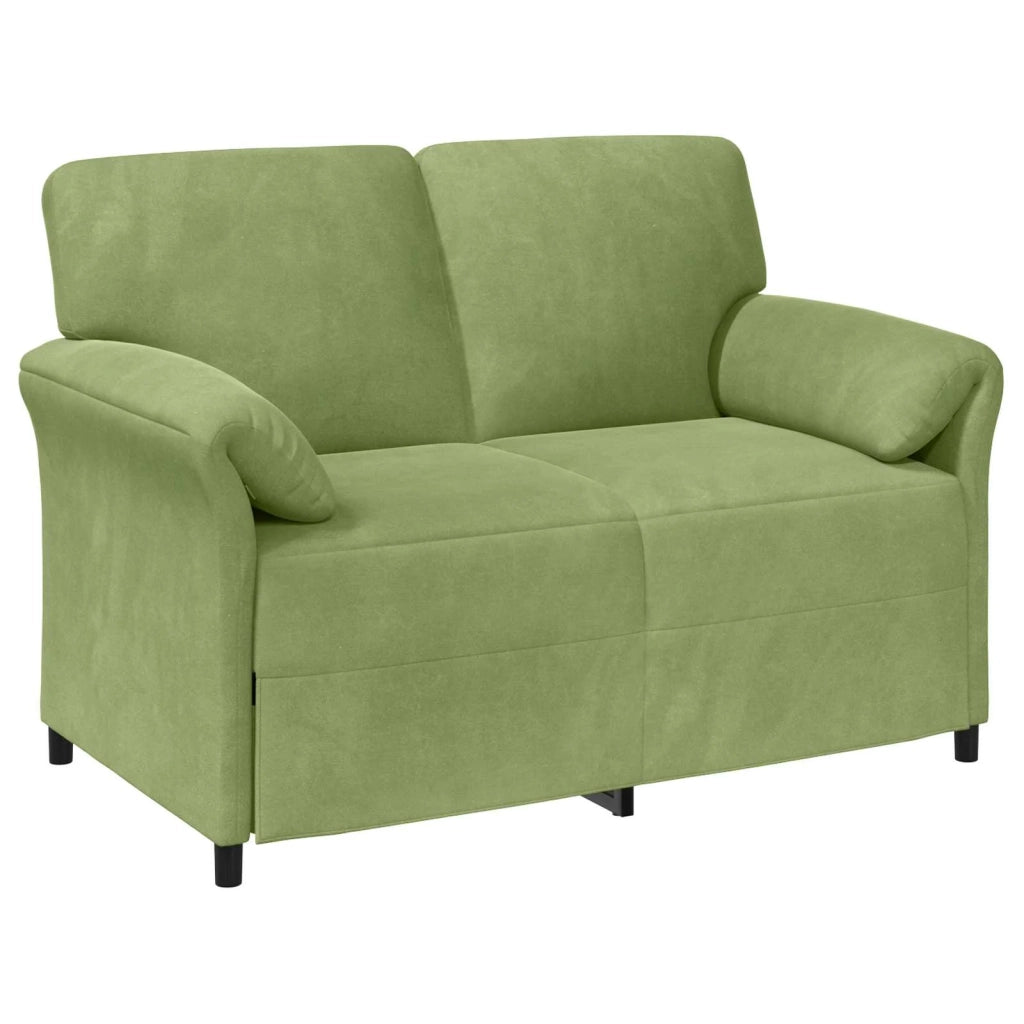 Set di divani 2 pz Verde chiaro Velluto 3424888