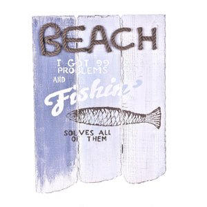 Quadro Legno Beach H 585 cm