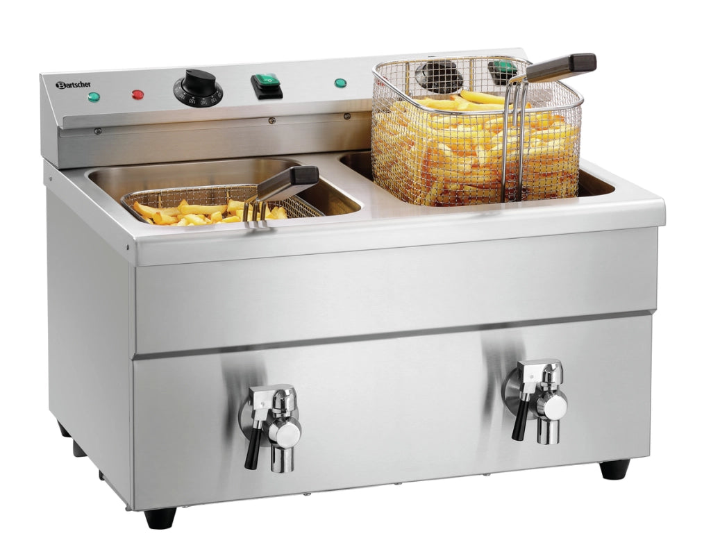 Friggitrice a induzione 2x8L Plus