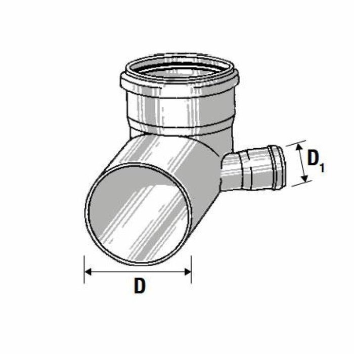 Curva wc htsb d.110 1 attacco si nistro d.40 b07wr1qt8h