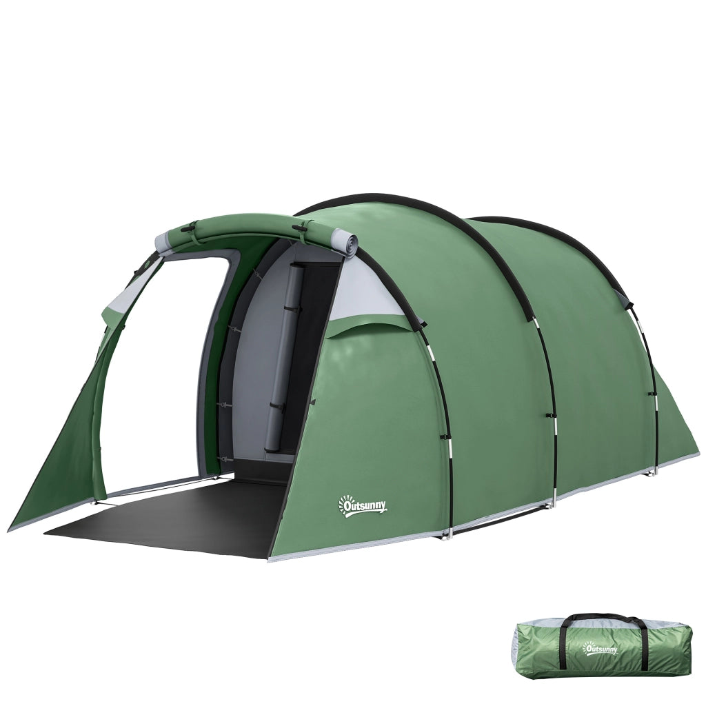 Tenda tunnel 2-3 persone ¨C zephmum ¨C Verde scuro