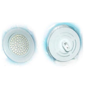 Trade Shop - Faretto Bianco Da Incasso 48 Led 4w 4 Watt 230v Luce Calda 3500k Kelvin -