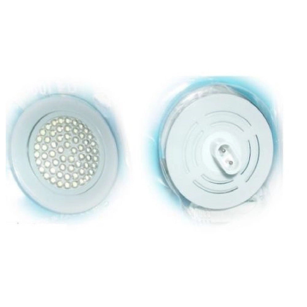 Trade Shop - Faretto Bianco Da Incasso 48 Led 4w 4 Watt 230v Luce Calda 3500k Kelvin -