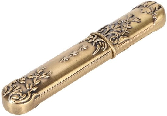 Set di ago miniatura con progetto stereoscopico inciso - Portatile - Leggero - Ossia ago - Multifunzionale - Contenitore di conservazione