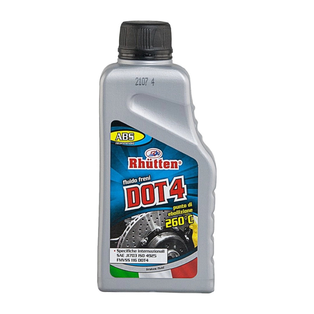 Liquido Fluid Freni Dot 4 250Ml Set 5 Pezzi - Rhutten