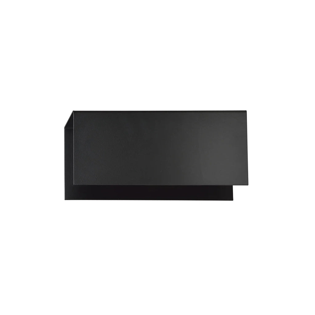 Applique Minimal Raiden Acciaio Nero 1 Luce E27