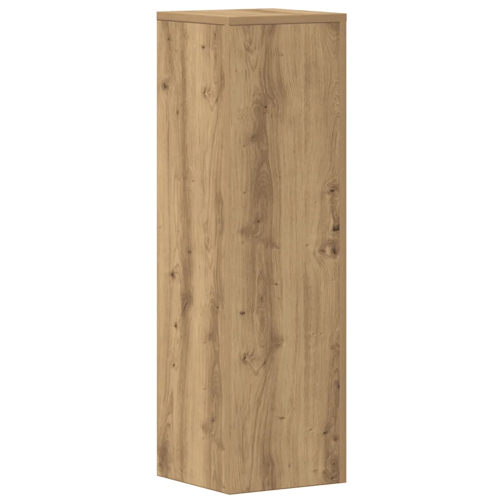 Supporti per Piante 2 pz Rovere 25x25x80 cm in Multistrato 852950