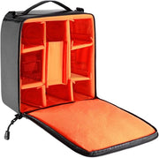 Borsa impermeabile e shockassorbente per camera - Flessibile e protettiva - 1 pezzo - Nero - Piena pelle