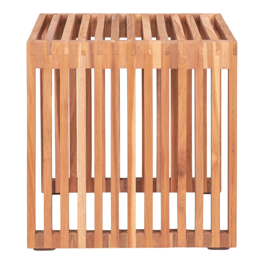 Tavolino Pego, Marrone, Legno, 40x40x40 cm