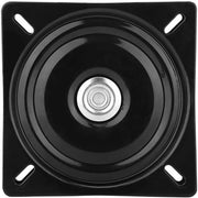 Tavolo da lavoro 360 gradi girevole - Tavolo da lavoro da pesante uso - Piatto di montaggio - Alternativa al mobile - Nero - 6 pollici (15,5x15,5x2cm)