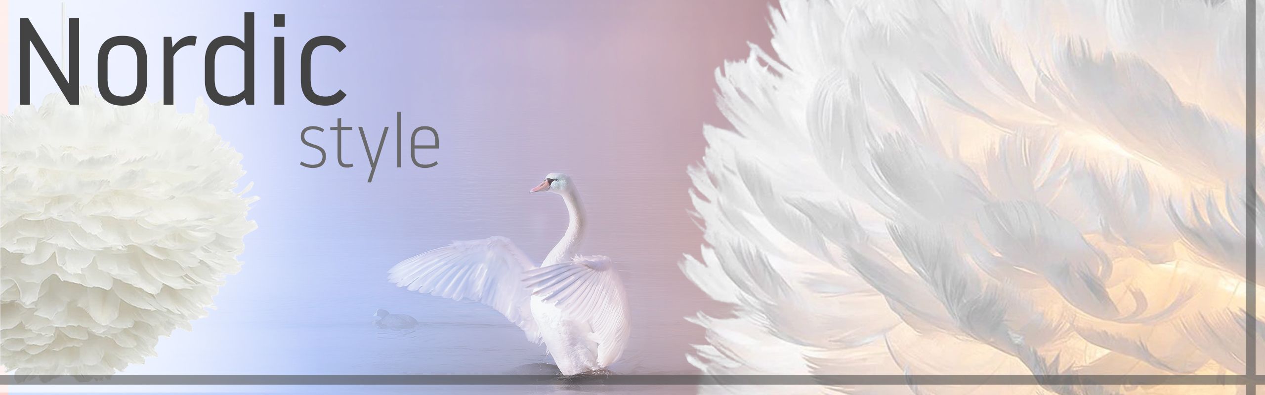 Lampada Pensile Di Piume Bianco APP335-3CP