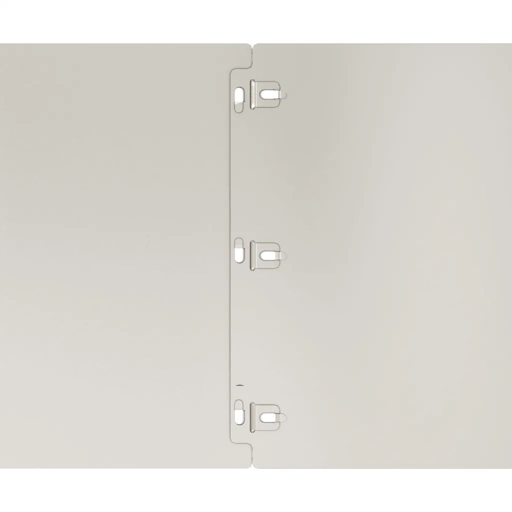Bordure per Prato 10 pz 25x103 cm Flessibili in Acciaio Corten 821896