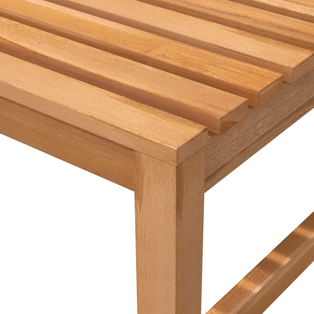 Panchina da Giardino 150 cm in Legno Massello di Teak