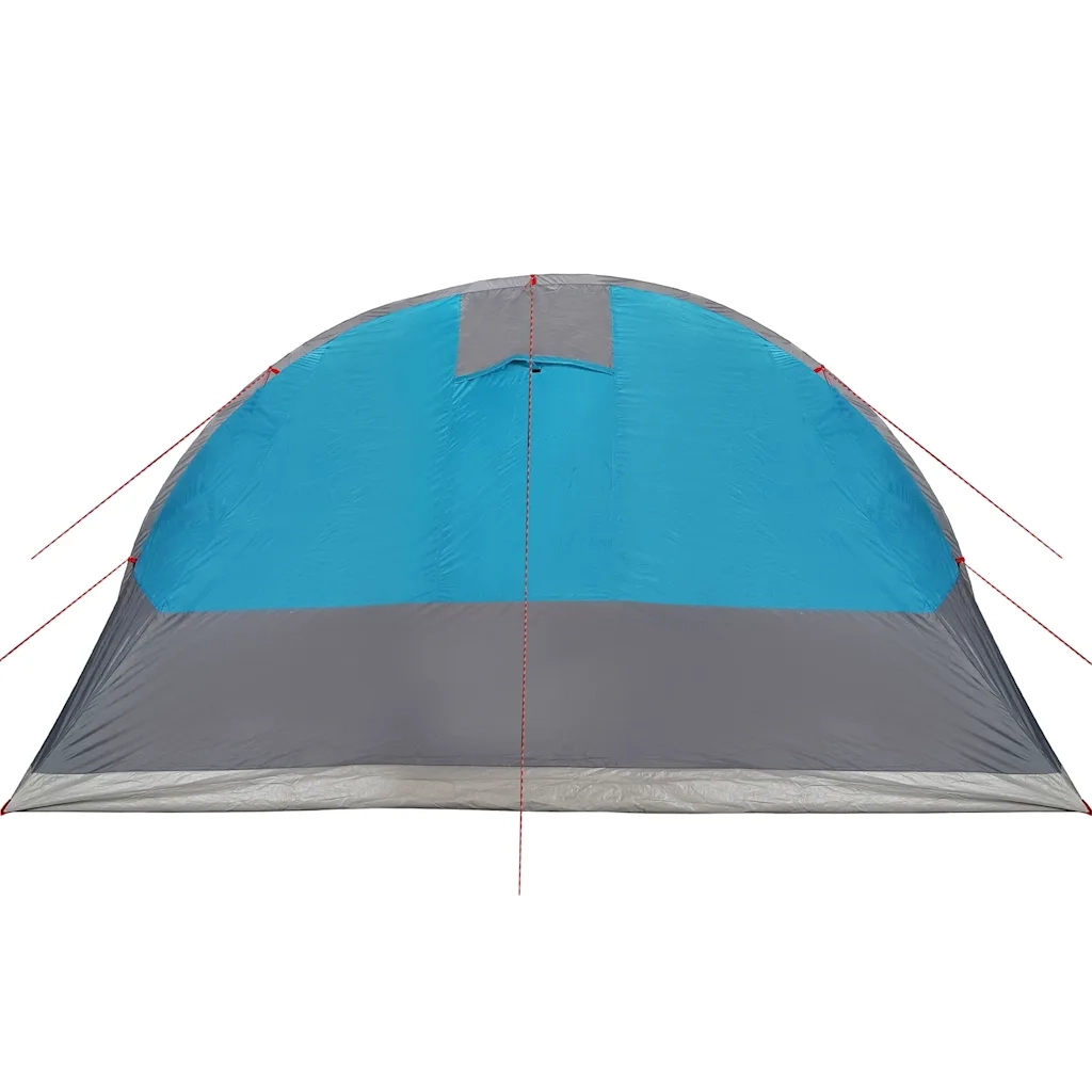 Tenda Familiare a Tunnel per 7 Persone Blu Impermeabile 94626
