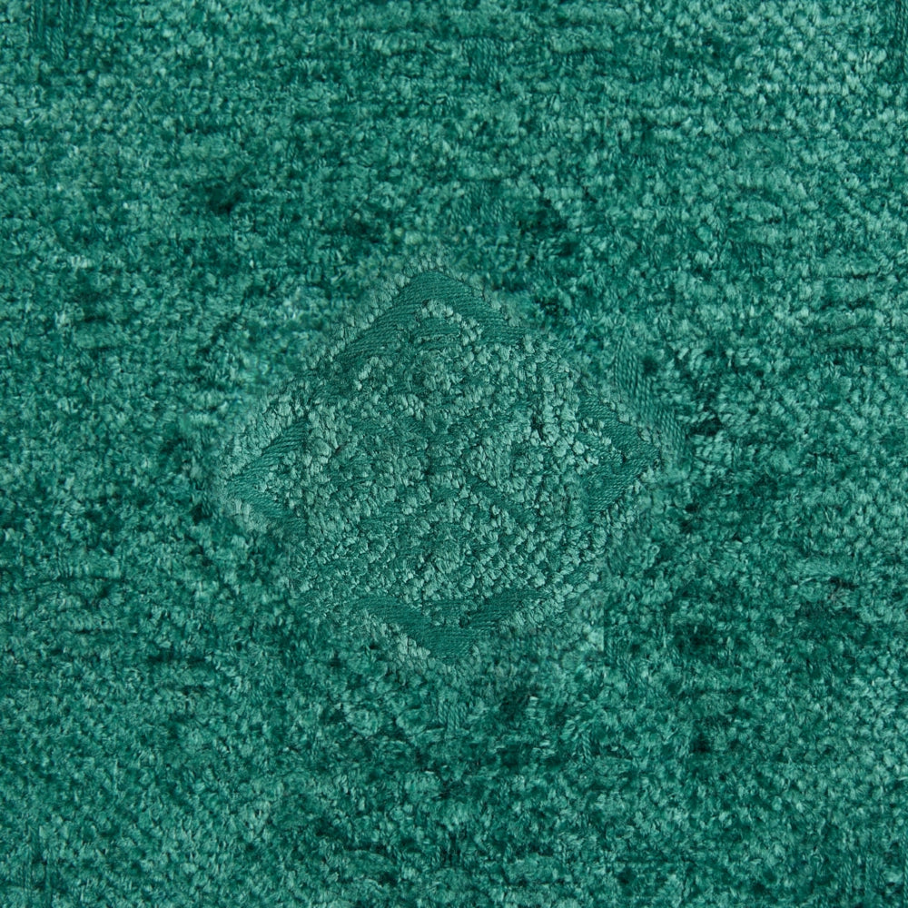 Set di 2 cuscini decorativi quadrati verde 50 x 50 cm stile classico