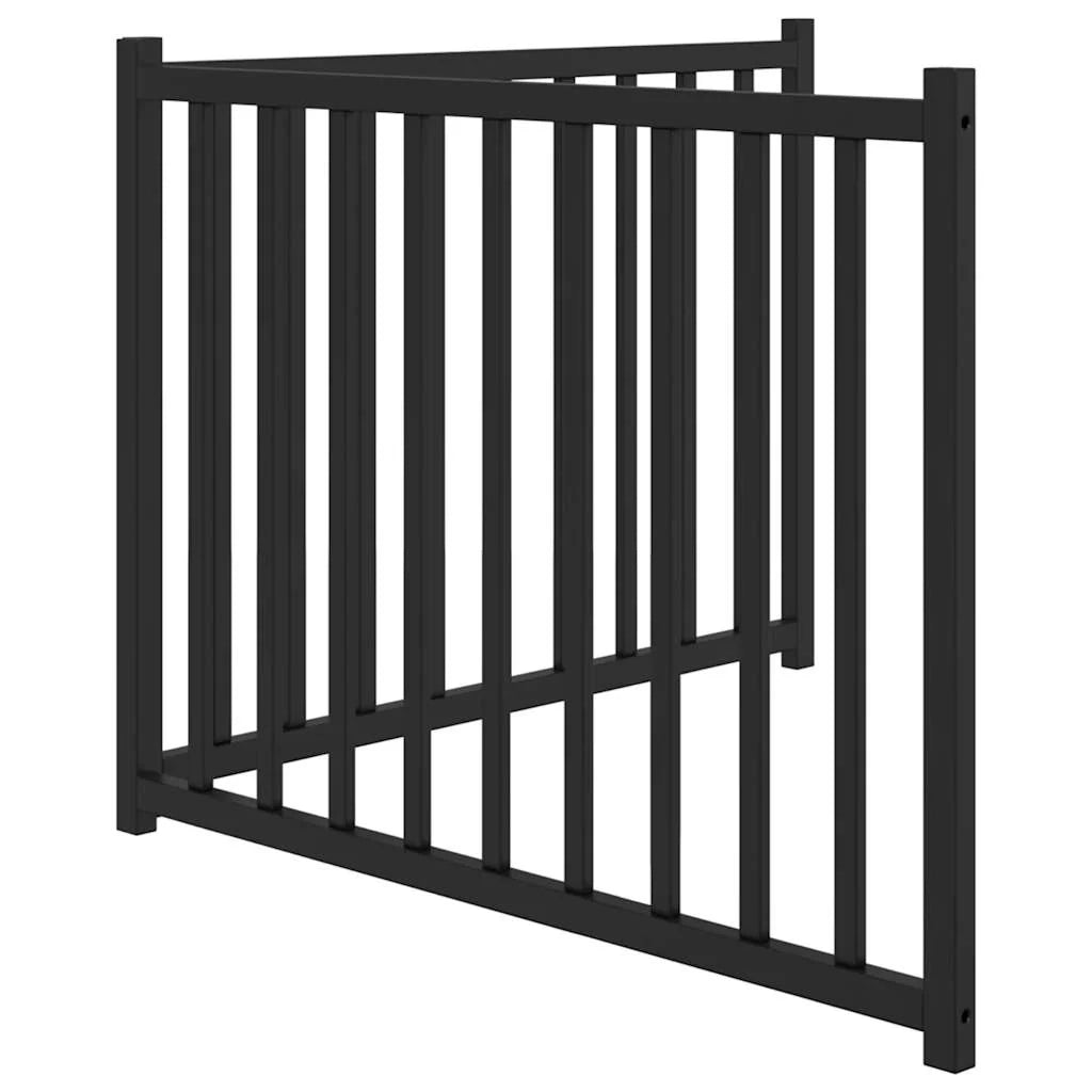 Cancelletto di sicurezza pieghevole per cani 2 pannelli 160 cm legno massello di abete nero 02_0023051