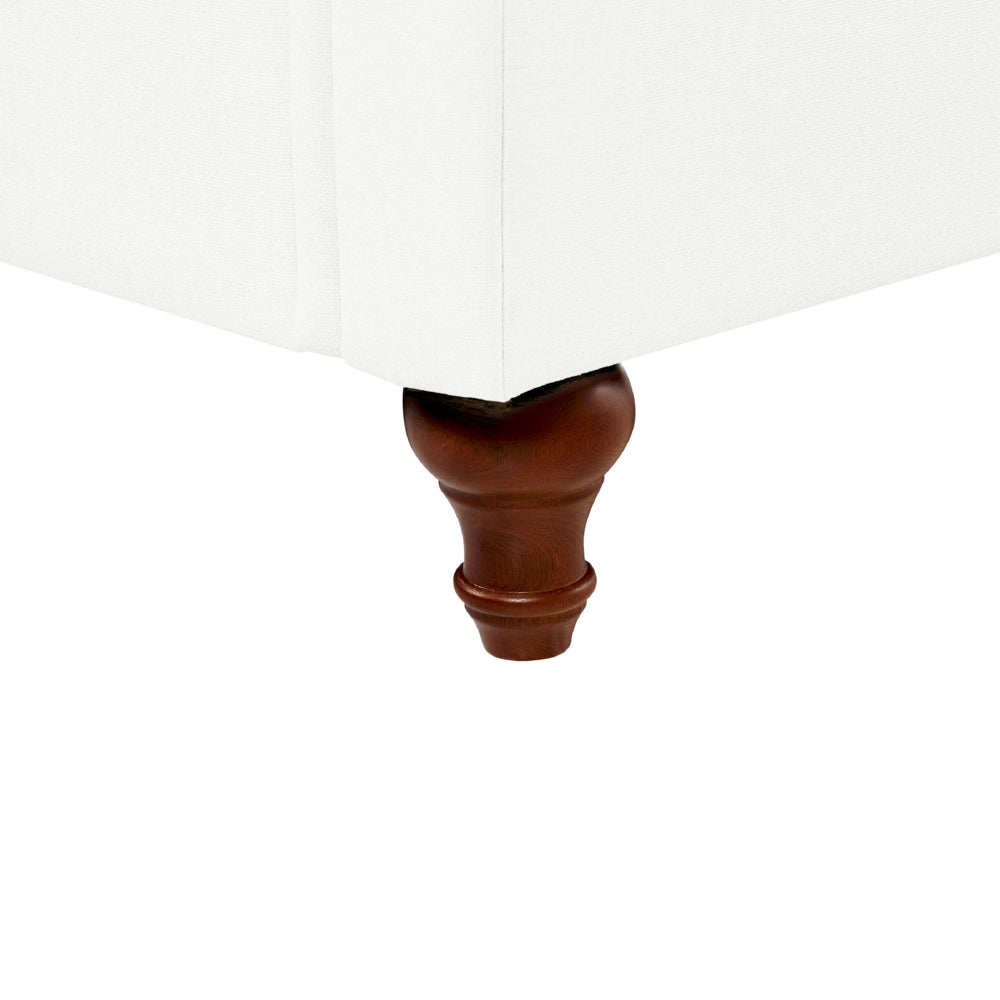 Set di divani moderni in tessuto bianco a 2 e 3 posti con cuscini soggiorno stile moderno