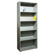 LIBRERIA OMEGA A GIORNO 79X34XH189CM CEMENTO.