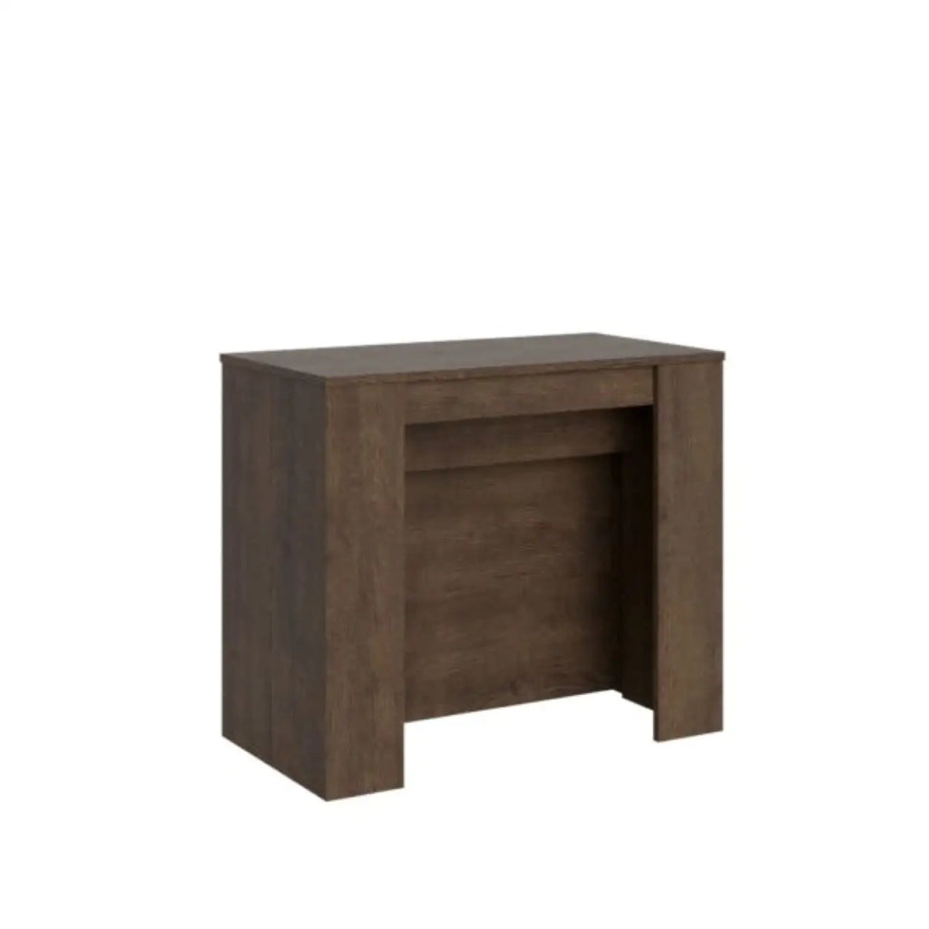 Consolle allungabile 90x48/296 cm Venus noce allunghe interne
