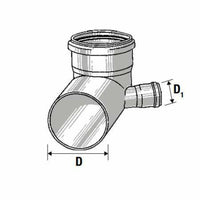Curva wc htsb d.110 1 attacco si nistro d.50 b07wspzdn9