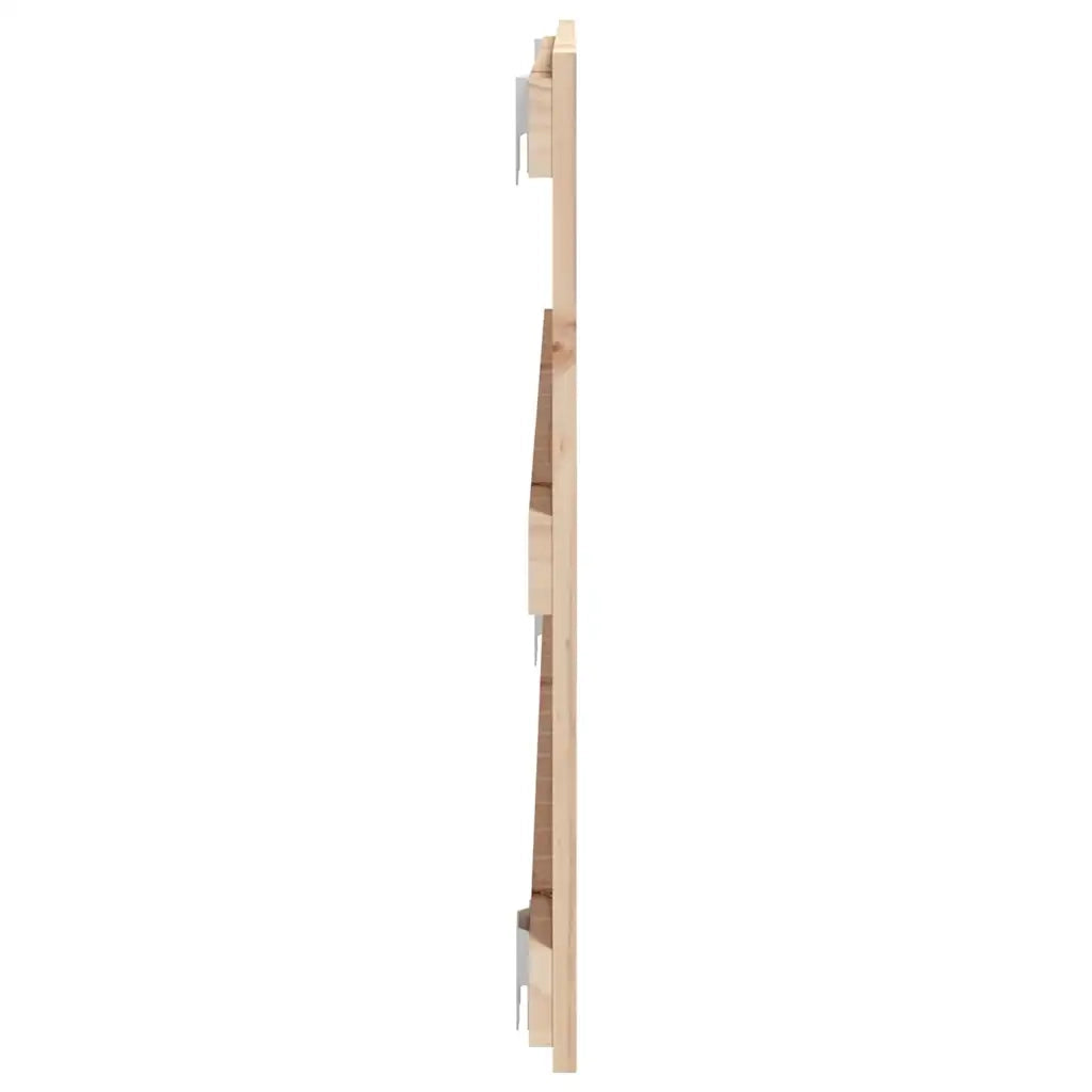 Testiera | Testata da Parete 95,5x3x60 cm in Legno Massello di Pino