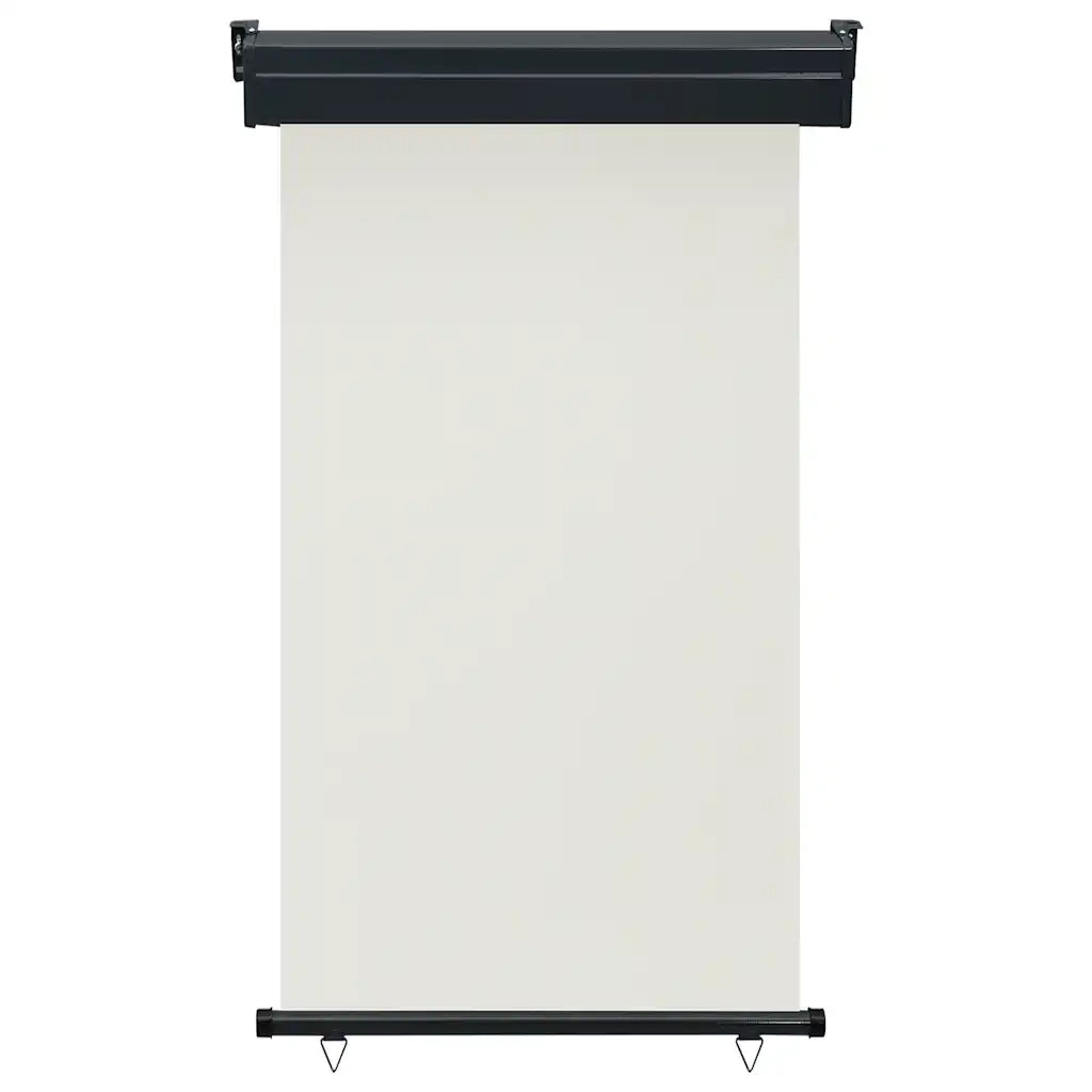 Tendalino Laterale per Balcone-Tenda da Sole Laterale per Patio 105x250 cm Crema