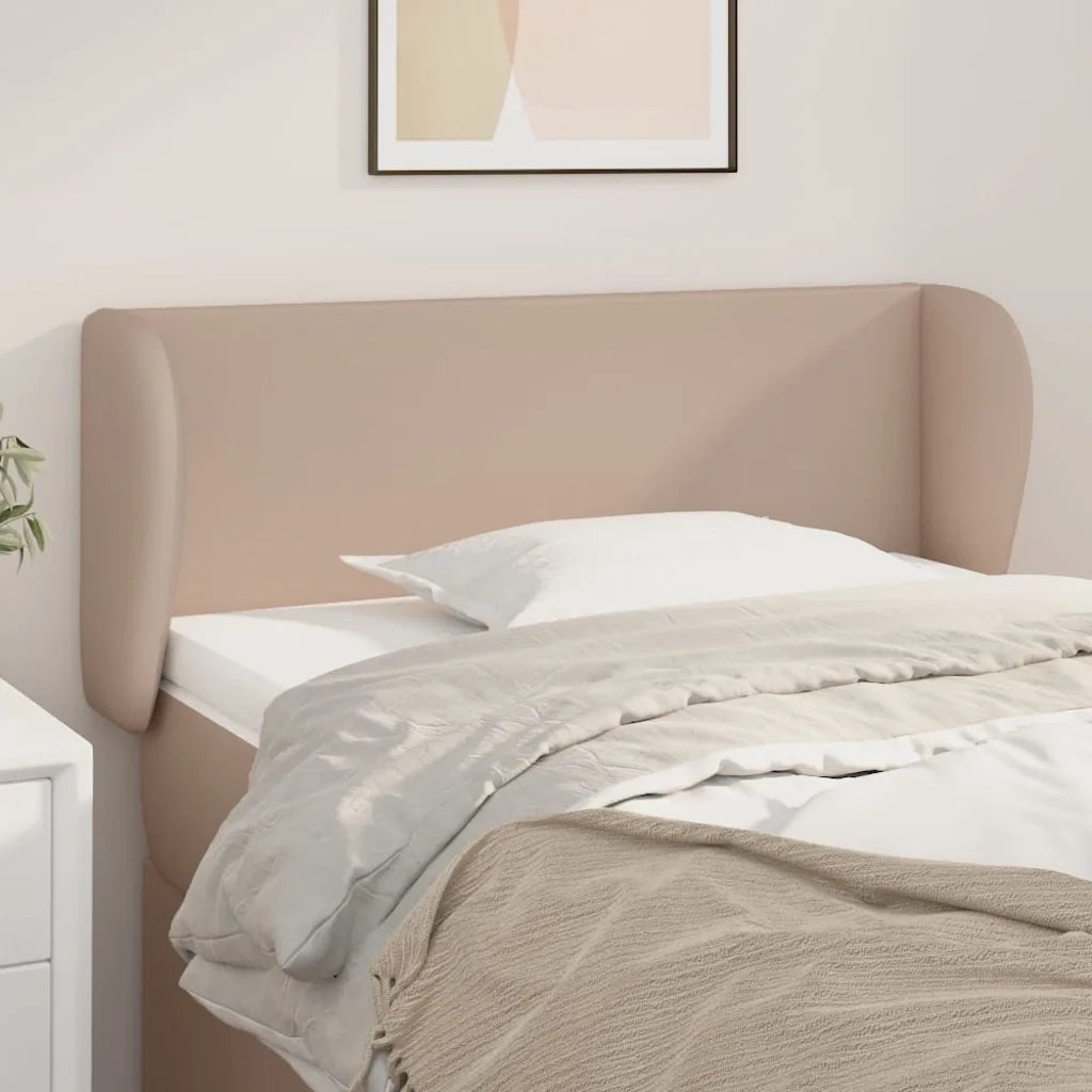 Testiera ad Orecchio Cappuccino 103x23x78/88 cm in Similpelle 3116953