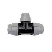 Tee Ridotto a 90° Ikaro Raccordo per Polietilene 25 x 20 x 25 F