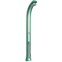 Doccia Tradizionale In Polietilene Spring Plus Con Miscelatore E Doccetta Mobile Colore Verde Scuro/Inox Cv-B145/6016-I