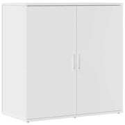 Credenza | Madia | Buffet da pranzo | Armadio da pranzo Bianca 79x38x80 cm in Legno Multistrato