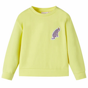Felpa da Bambina Gialla 104cod mxl 85808