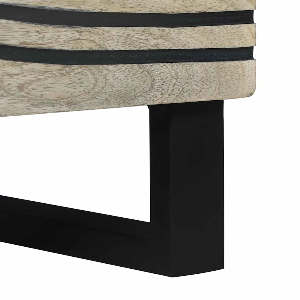 vidaXL Comodini Naturale 40 x 33.5 x 46 cm