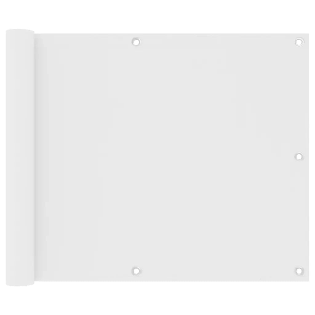 Paravento Balcone Bianco 75x500 cm in Tessuto Oxford cod mxl 8254
