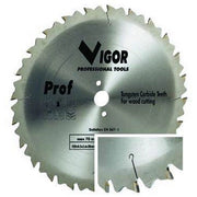 Vigor Lama Circolare per Legno 450 mm 36 Denti Widia F30 HM Accessorio Sega Circolare Professionale