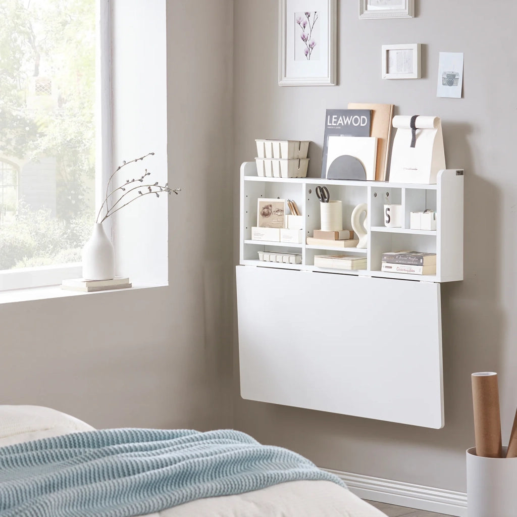 Tavolo A Muro Tavolo Pieghevole Tavolo Cucina Bianco FWT07-II-W SoBuy