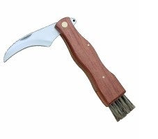 COLTELLO FUNGHI M.CO LEGNO CON SPAZZOLACM.21