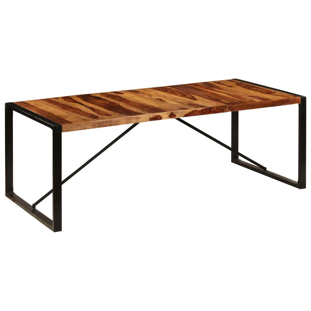 Tavolo da Pranzo 220x100x75 cm Legno Massello di Acacia 247410