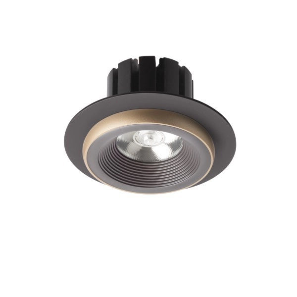 Faretto SHARM R I da incasso marrone/oro perlato 230V LED 10W 24° 3000K