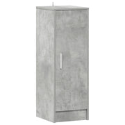 Scarpiera | Mobile per scarpe Grigio Cemento 32x35x92 cm in Truciolato
