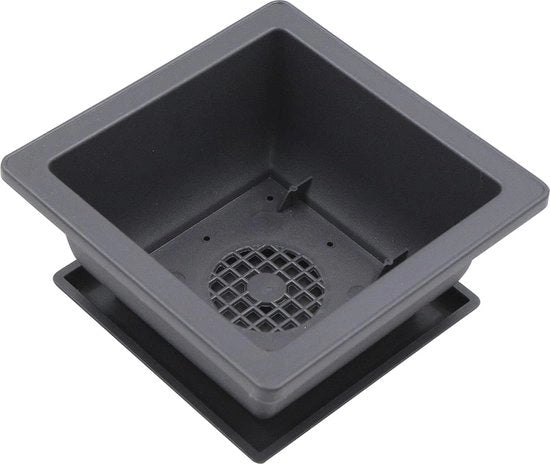 Set di vasi bonsai da 6 - Vasi quadrati per la coltivazione di piante grasse e cacti - Vasi per piante resistenti all'usura per interni ed esterni
