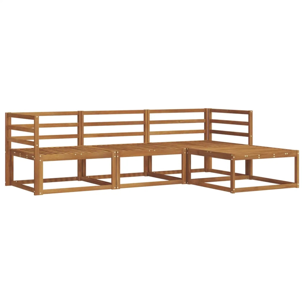 Set di divani da esterno 4 pcs Naturale 3367387