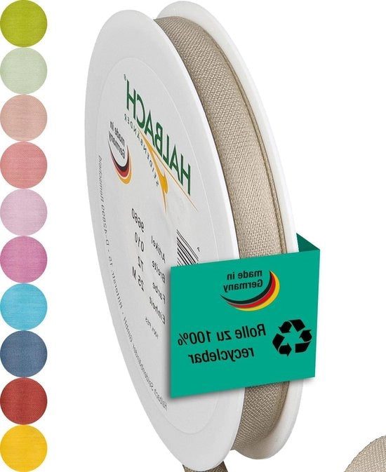 Cadeaulint in Lint di 25 m - Larghezza 10 mm - Made in Germany - Cadeaulinti disponibili in diverse colori - Lint di Lino