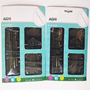 Trade Shop - Set 110pz. Aghi Da Cucito Varie Misure Formati Sarta Fai Da Te Viaggio Per Lana Cotone -