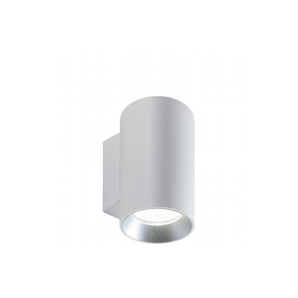 Applique Da Esterno Moderna Show Alluminio E Vetro Bianco Led 20W 3000K